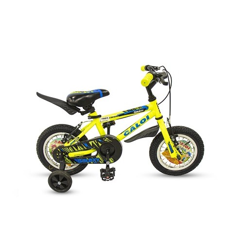 Bicicleta Caloi Galaxy Aro 12" Amarillo