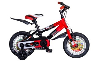 Bicicleta Caloi X-Cross Aro 12" Rojo