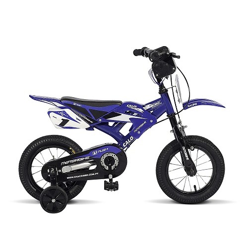 Bicicleta Caloi Bici Moto Aro 12" Azul