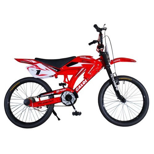 Bicicleta Caloi Bici Moto Aro 20" Rojo