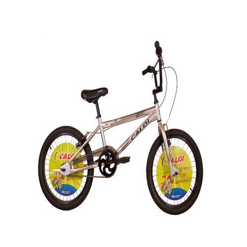 Bicicleta Caloi Fly Free Aro 20" Plata