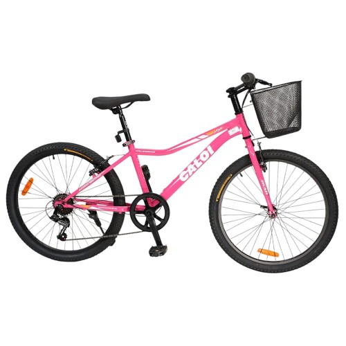 Bicicleta Caloi California Aro 24" Fucsia
