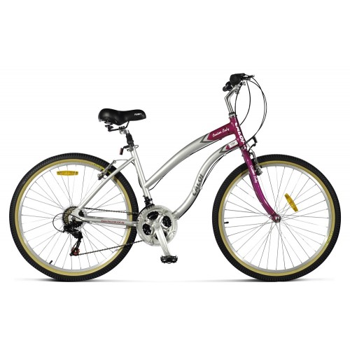 Bicicleta Caloi Cruiser Aro 26" Fucsia