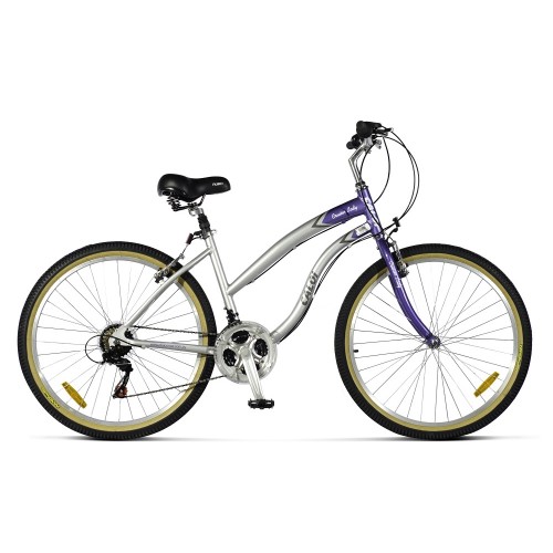 Bicicleta Caloi Cruiser Aro 26" Lila