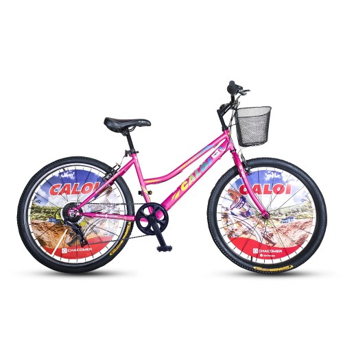 Bicicleta Caloi California Aro 26" Fucsia