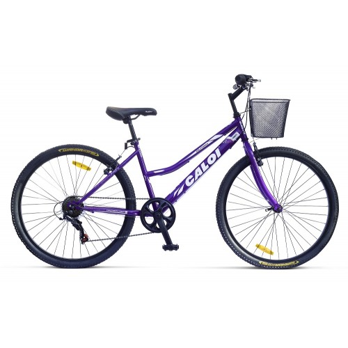 Bicicleta Caloi California Aro 26" Lila