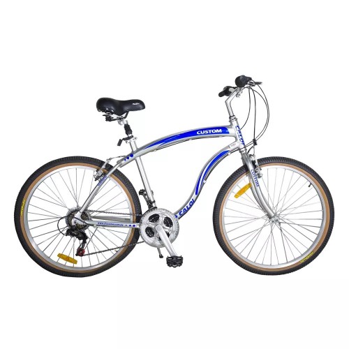 Bicicleta Caloi Custom Aro 26" Azul