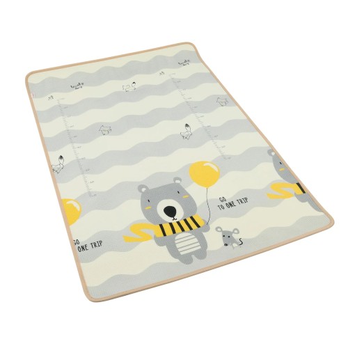 Alfombra Antigolpes Carestino Reversible 120x180cm Oso