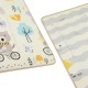 Alfombra Antigolpes Carestino Reversible 120x180cm Oso