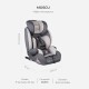 Asiento para Autos Carestino Moscu BT006 Gris 36kg