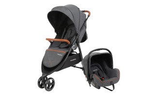 Carrito para Bebés Carestino Midway CO018 13kg Negro Carrito para Bebés Carestino Midway CO018 13kg Negro