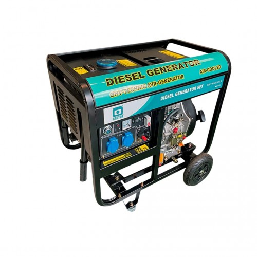 Generador de Corriente Castor 230V 5kVA Diesel Monof.