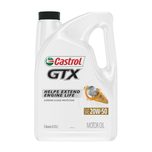 Aceite para Motor Naftero Castrol GTX 20W-50 1gal (3,8L)