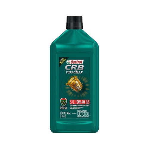 Aceite para Motor Diesel Castrol CRB Turbomax 15W-40 1qt (946ml)