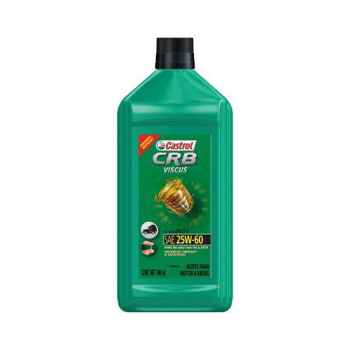 Aceite para Motor Diesel Castrol CRB Viscus 25W-60 1qt (946ml)