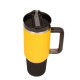 Vaso Térmico con Pajita Cat 1T4002 1,3L Amarillo