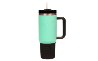 Vaso Térmico con Pajita Cat 1T4004 1,3L Turquesa Vaso Térmico con Pajita Cat 1T4004 1,3L Turquesa