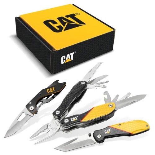 Multi Herramienta y Navajas Cat Gift Set 240126 3pzs