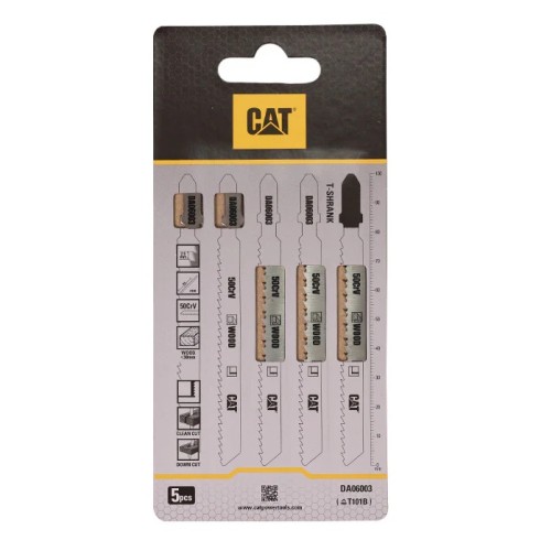 Hojas Sierra Caladora para Madera Cat DA06003 100mm x5u Hojas Sierra Caladora para Madera Cat DA06003 100mm x5u