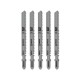 Hojas Sierra Caladora para Madera Cat DA06004 75mm x5u Hojas Sierra Caladora para Madera Cat DA06004 75mm x5u
