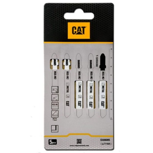 Hojas Sierra Caladora para Metal Cat DA06005 100mm x5u