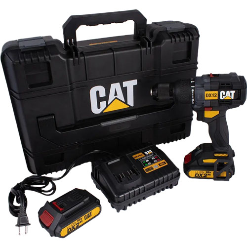 Taladro Percutor a Batería Cat DX12 13mm 18V