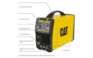 Soldador Inverter Cat DZ261 MIG TIG 200A Soldador Inverter Cat DZ261 MIG TIG 200A