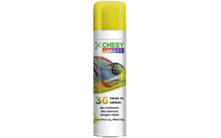 Pintura en Aerosol Chesy 46710 400ml Amarillo Flúor Pintura en Aerosol Chesy 46710 400ml Amarillo Flúor