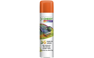Pintura en Aerosol Chesy 46711 400ml Naranja Flúor Pintura en Aerosol Chesy 46711 400ml Naranja Flúor