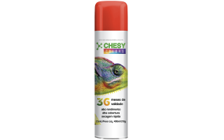 Pintura en Aerosol Chesy 46714 400ml Rojo Flúor Pintura en Aerosol Chesy 46714 400ml Rojo Flúor
