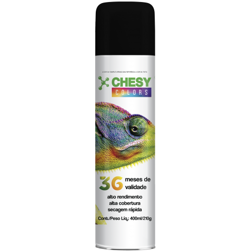 Pintura en Aerosol Chesy 46715 400ml Negro