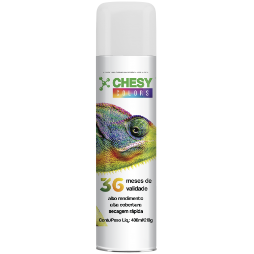 Pintura en Aerosol Chesy 46744 400ml Blanco Brillante