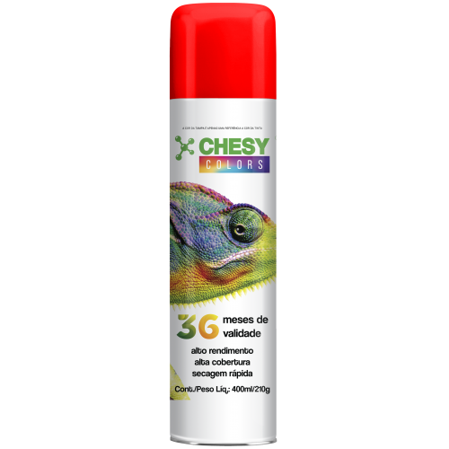 Pintura en Aerosol Chesy 46754 400ml Rojo