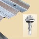 Tornillo Autoperf. Ciser 225 cbz Arandela Hex. Veda 12x1.1/2" Zinc x200u