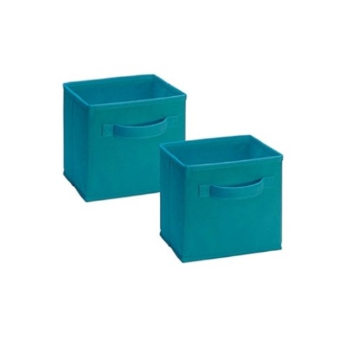 Caja Organizadora ClosetMaid 1538 Tela 18cm Turquesa x2u