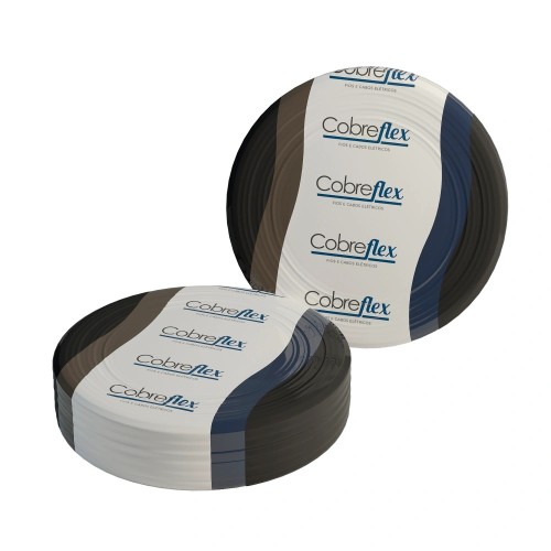 Cable Multifilar Cobreflex 2mm 100m Negro Cable Multifilar Cobreflex 2mm 100m Negro
