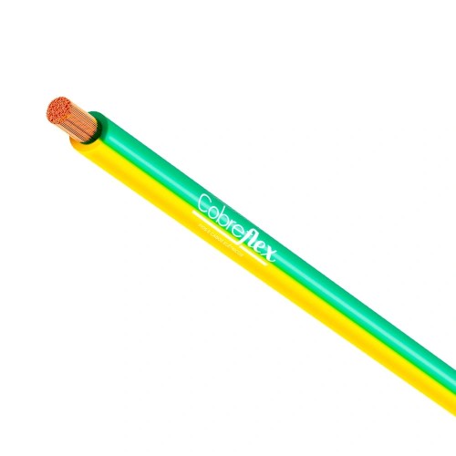 Cable Multifilar Cobreflex 2mm 100m Verde/Amarillo Cable Multifilar Cobreflex 2mm 100m Verde/Amarillo