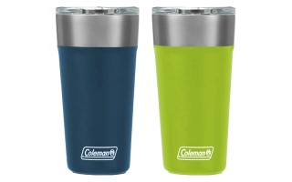 Vasos Térmicos para Cerveza Coleman 600ml Azul y Verde Vasos Térmicos para Cerveza Coleman 600ml Azul y Verde