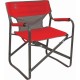 Silla Plegable Coleman Outpost Breeze Deck 130kg Rojo