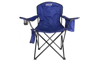 Silla Plegable Coleman Quad Azul 150kg Silla Plegable Coleman Quad Azul 150kg