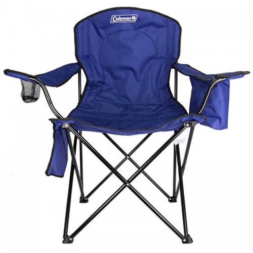 Silla Plegable Coleman Quad Azul 150kg