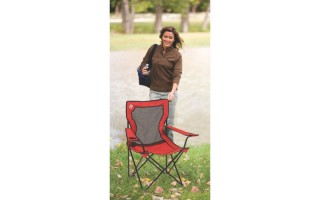 Silla Plegable Coleman Broadband c/ Bolso Rojo Silla Plegable Coleman Broadband c/ Bolso Rojo