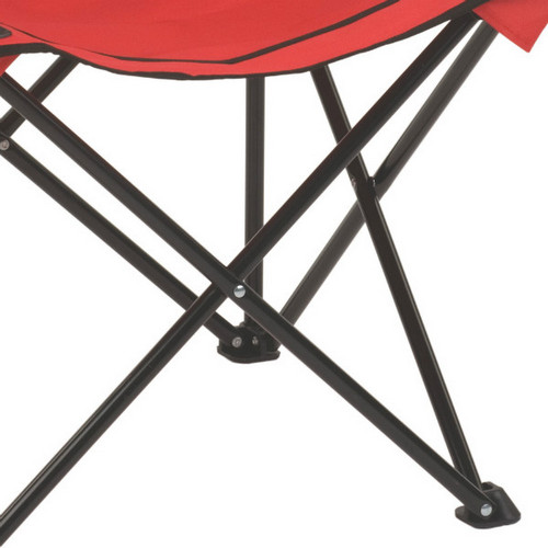 Silla Plegable Coleman Broadband c/ Bolso Rojo