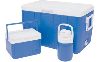 Conservadoras y Termo Coleman 48qt (45L) 3pzs Azul Conservadoras y Termo Coleman 48qt (45L) 3pzs Azul