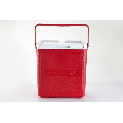 Conservadora Coleman Party Stacker Apilable 17L Rojo