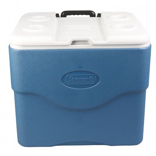 Conservadora Coleman 75qt (70L) c/ Ruedas Azul