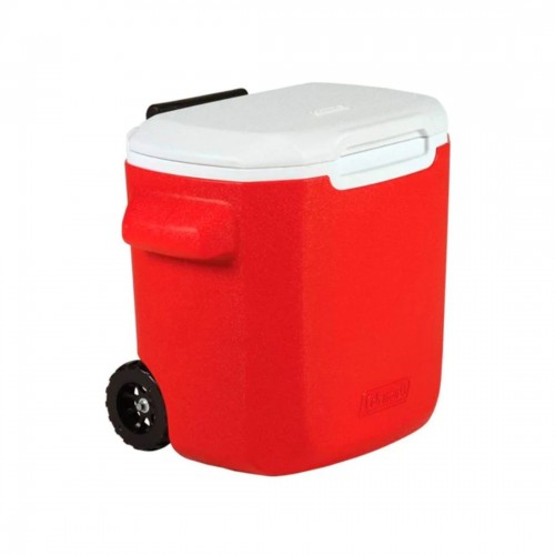 Conservadora Coleman 16qt (15L) con Ruedas Rojo