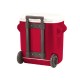 Conservadora Coleman 16qt (15L) con Ruedas Rojo