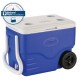 Conservadora Coleman 40qt (37L) c/ Ruedas Azul