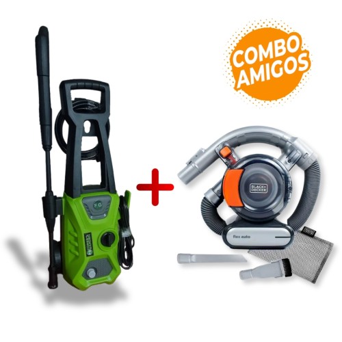 Aspiradora para Automovil Black+Decker Flex BDCV560 + Hidrolavadora Forest&Garden 4110M Aspiradora para Automovil Black+Decker Flex BDCV560 + Hidrolavadora Forest&Garden 4110M